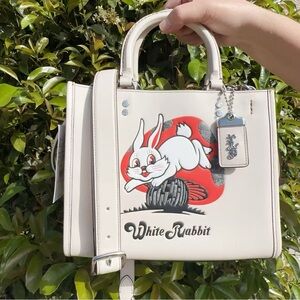 NWT Coach White Rabbit Rogue Bag 25 CG289